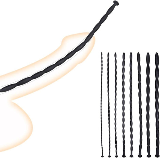 GradusFlex 8PCS Urethral Sounds Silicone Dilator Set - SinfulX - Personal Care > Sexual Wellness > Penis Plug