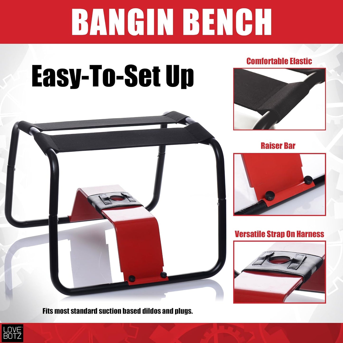 SinPerch Extreme Sex Stool | Compact BDSM Bench