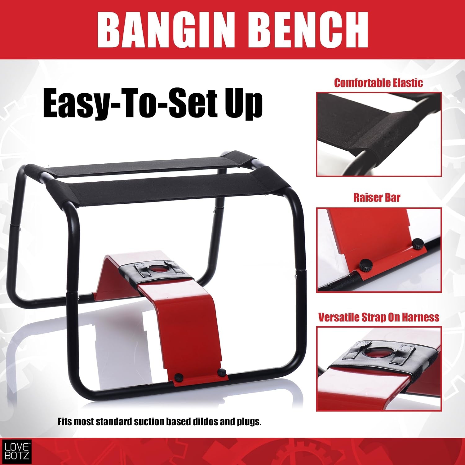 SinPerch Extreme Sex Stool | Compact BDSM Bench