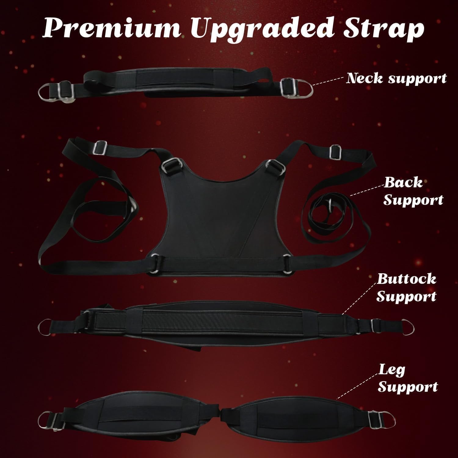 TitanFrame Freestanding Sex Swing Frame 800lb Adjustable - SinfulX - 