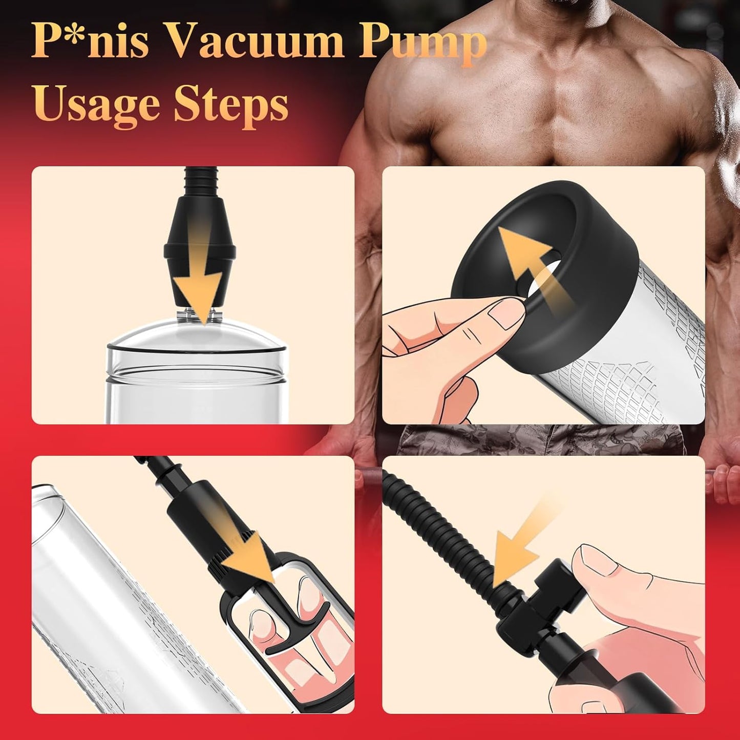 DualForce Penis & Pussy Vacuum Pump Set - SinfulX - Personal Care > Sexual Wellness > Pussy Pump