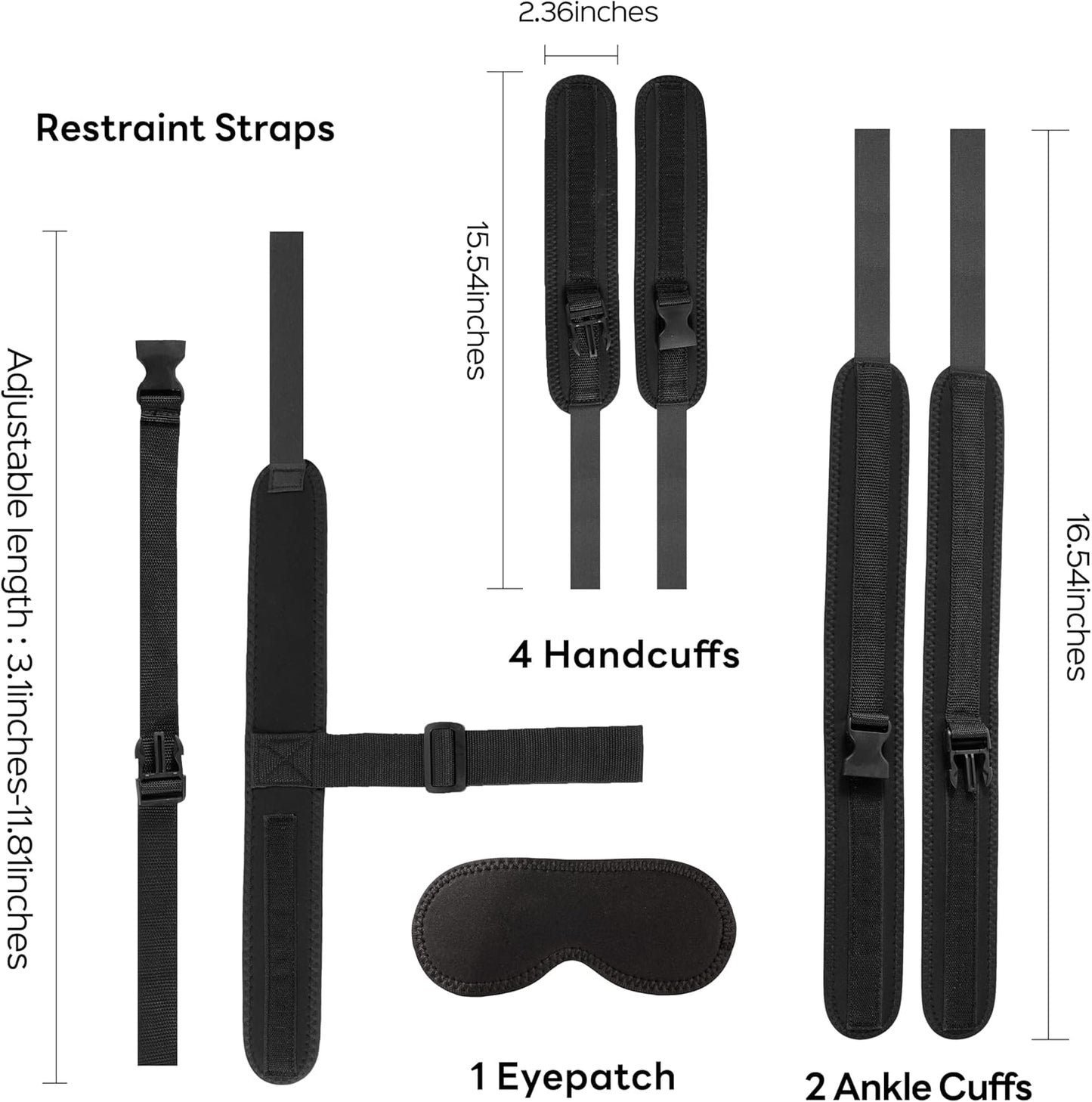 VersaLock Neck to Wrist Sling BDSM Restraint Kit - SinfulX - Personal Care > Sexual Wellness > Sex Sling