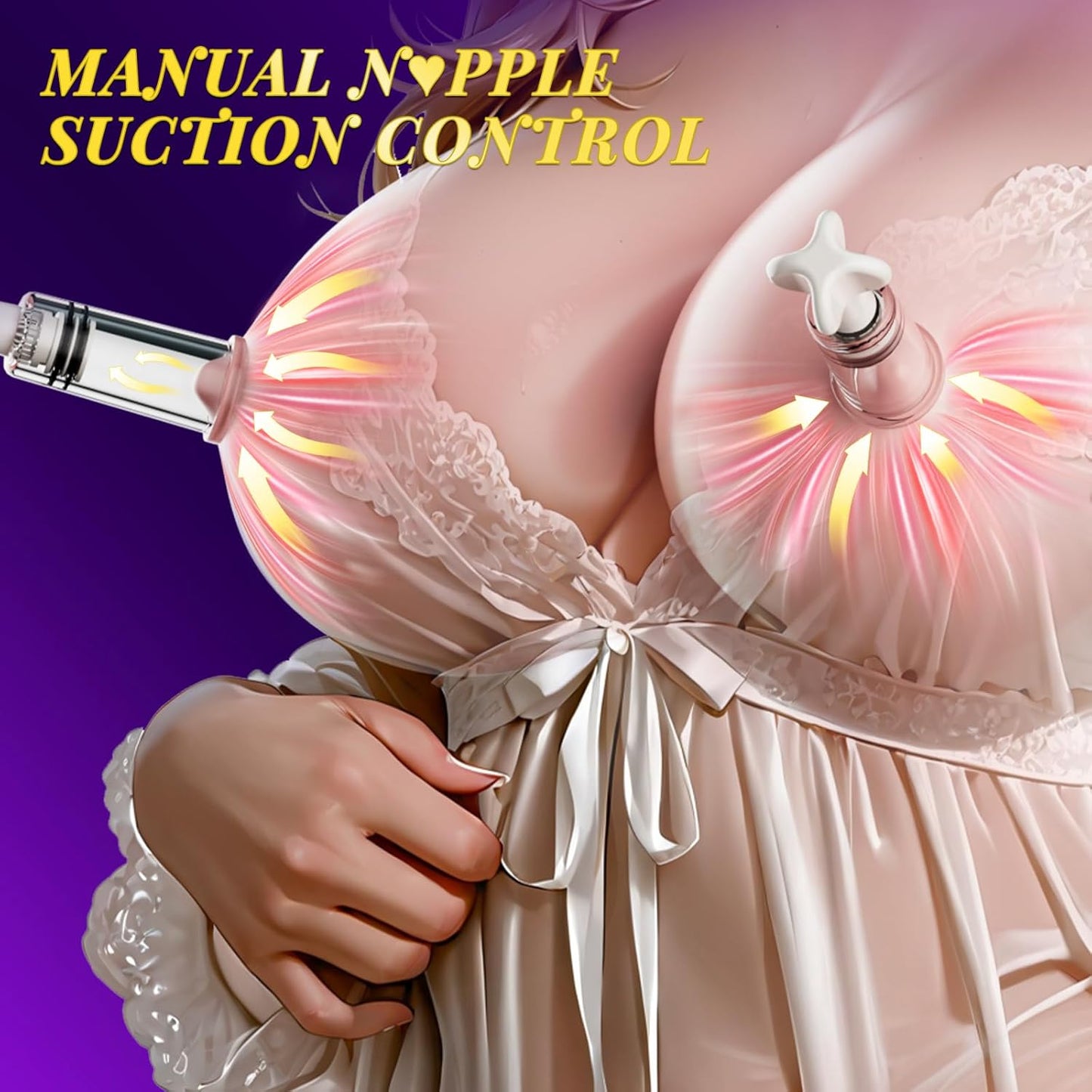 VelvetAura Electric Rose Pussy Pump 3 Levels - SinfulX - Personal Care > Sexual Wellness > Pussy Pump