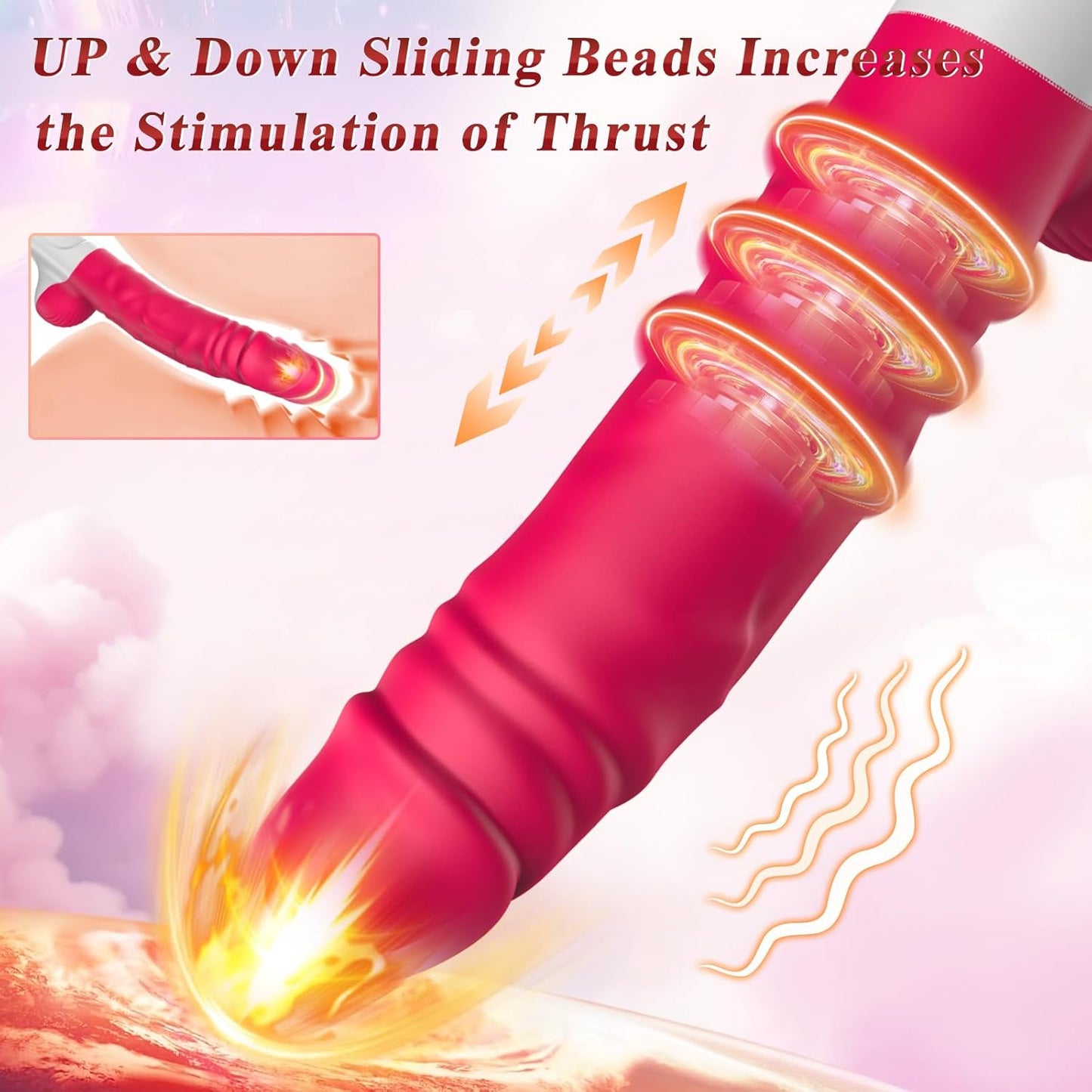 GlideCore 2 - in - 1 Thrusting Dildo Sex Machine - SinfulX - 