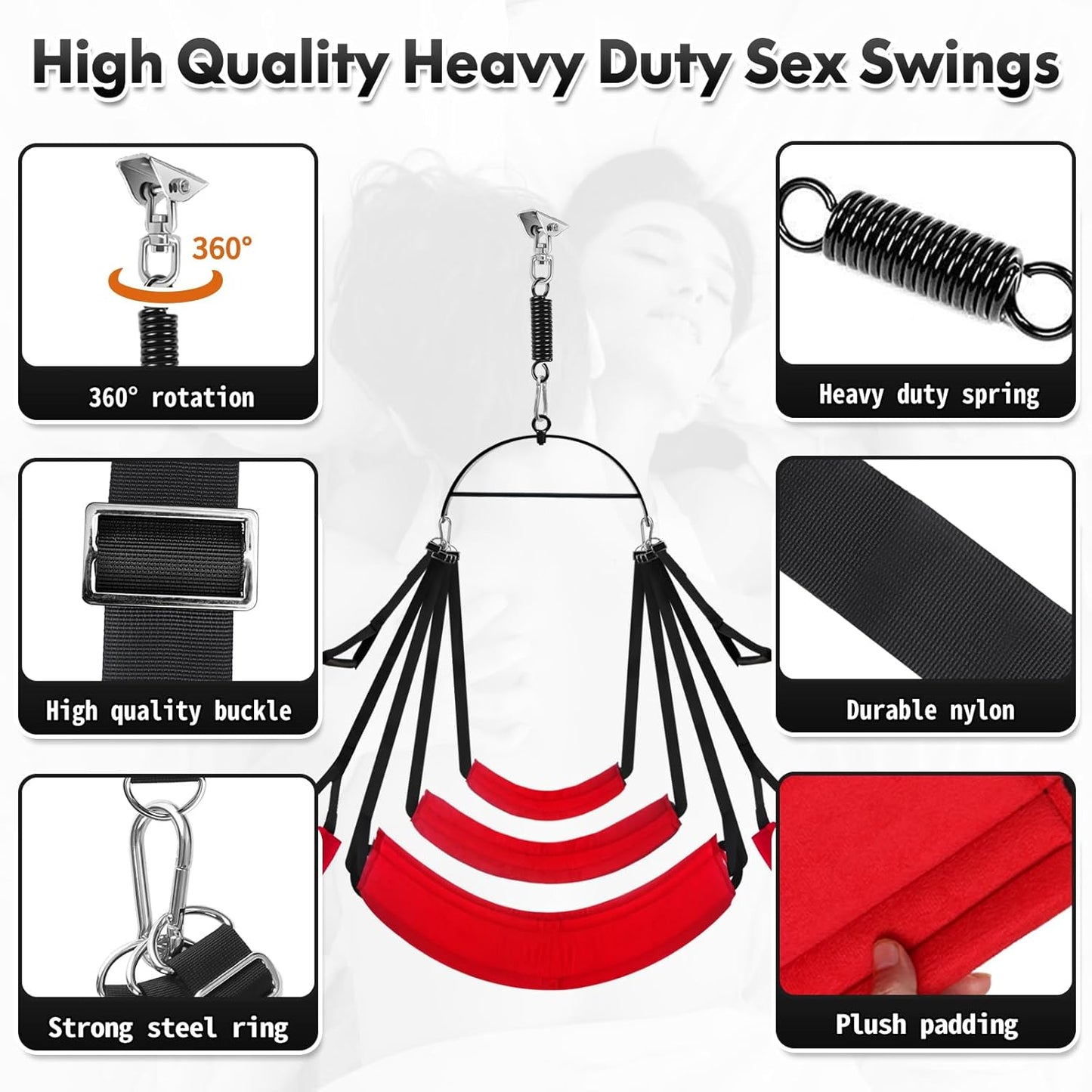ScarletOrbit 2 - in - 1 360° Sex Swing - SinfulX - 