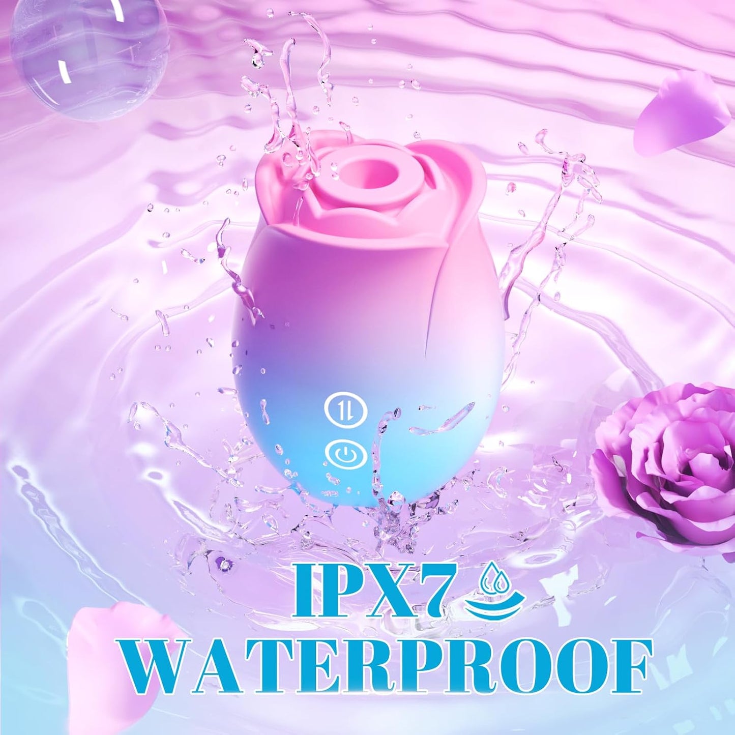 Adult Toys Vibrator Sex Toy - APP Control Rose Sex Toy Adult Toy with 9 Sucking & Vibrating for Women Nipple Clit, Vibrators Rose Sucker Games Stimulator for Couple Woman Sex Furniture - SinfulX - 