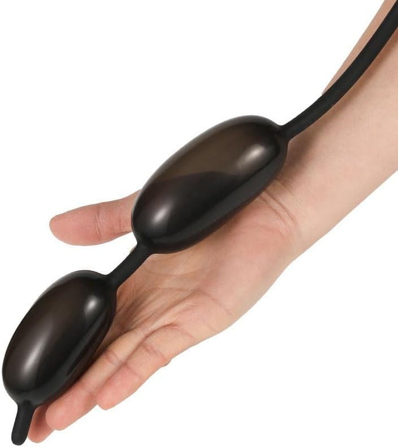 AeroCore Inflatable Urethral Plug Double Ball Dilator - SinfulX - Personal Care > Sexual Wellness > Penis Plug