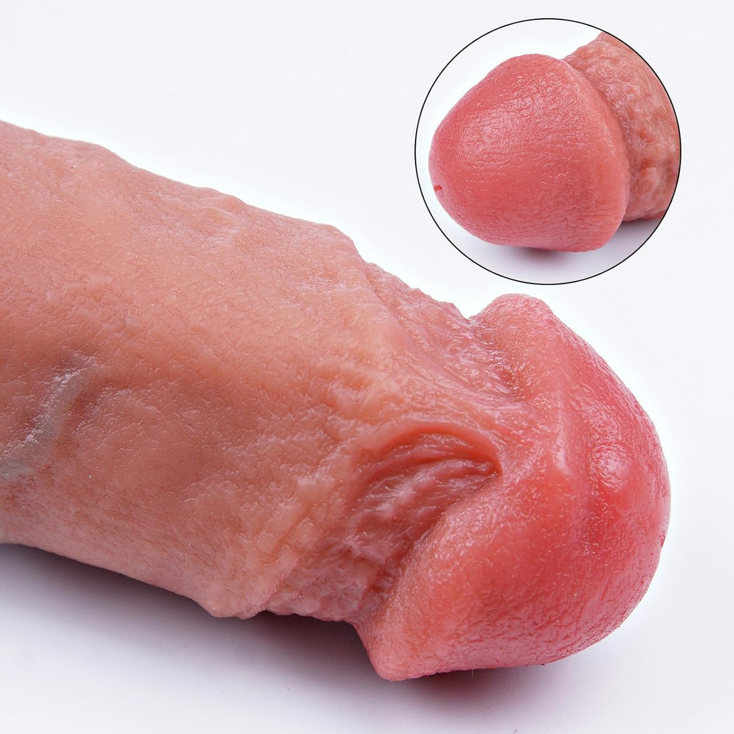 24.4*2.2 Inch Huge Double - Ended Thick Dildo, Extra Large Silicone Double - Headed Dildo for Vaginal Anal Stimulator,Xxl Wide Realistic Long Dual Penis for Couples,Women and Gay Men,Giant Adult Sex Toys - SinfulX - 