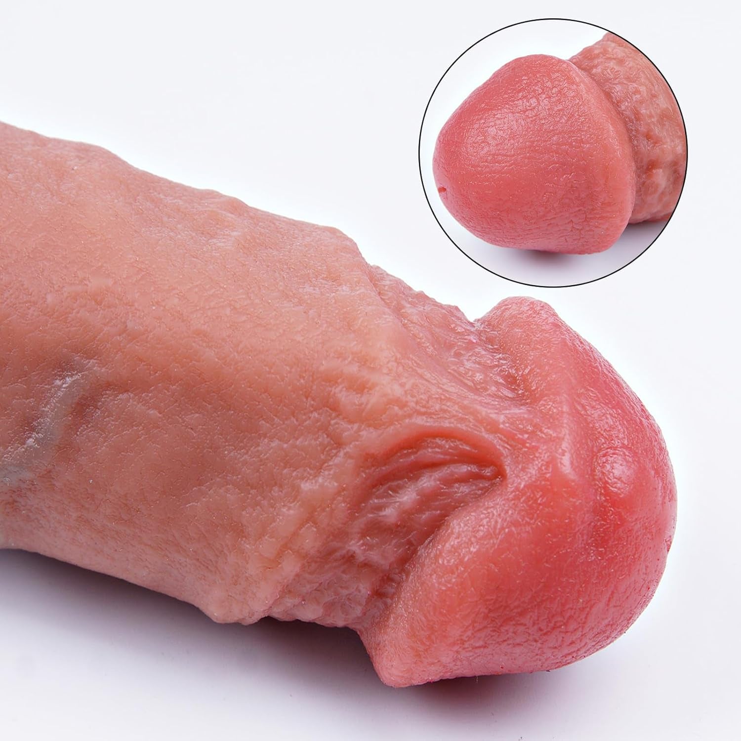 24.4*2.2 Inch Huge Double - Ended Thick Dildo, Extra Large Silicone Double - Headed Dildo for Vaginal Anal Stimulator,Xxl Wide Realistic Long Dual Penis for Couples,Women and Gay Men,Giant Adult Sex Toys - SinfulX - 